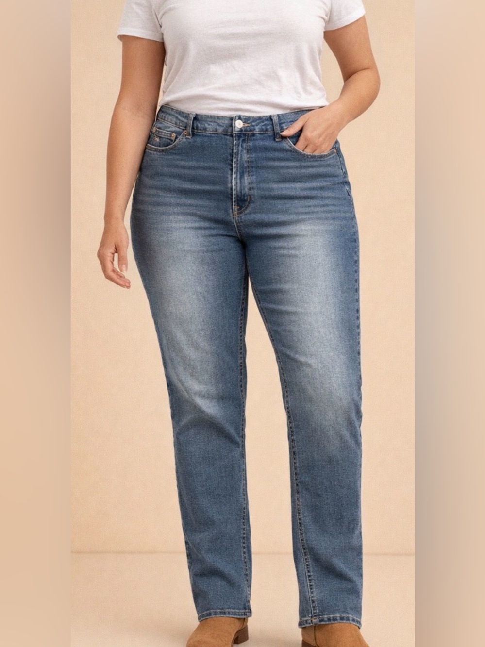 Frye & Co. Women's Stretch Jeans Size 14/32, GUC